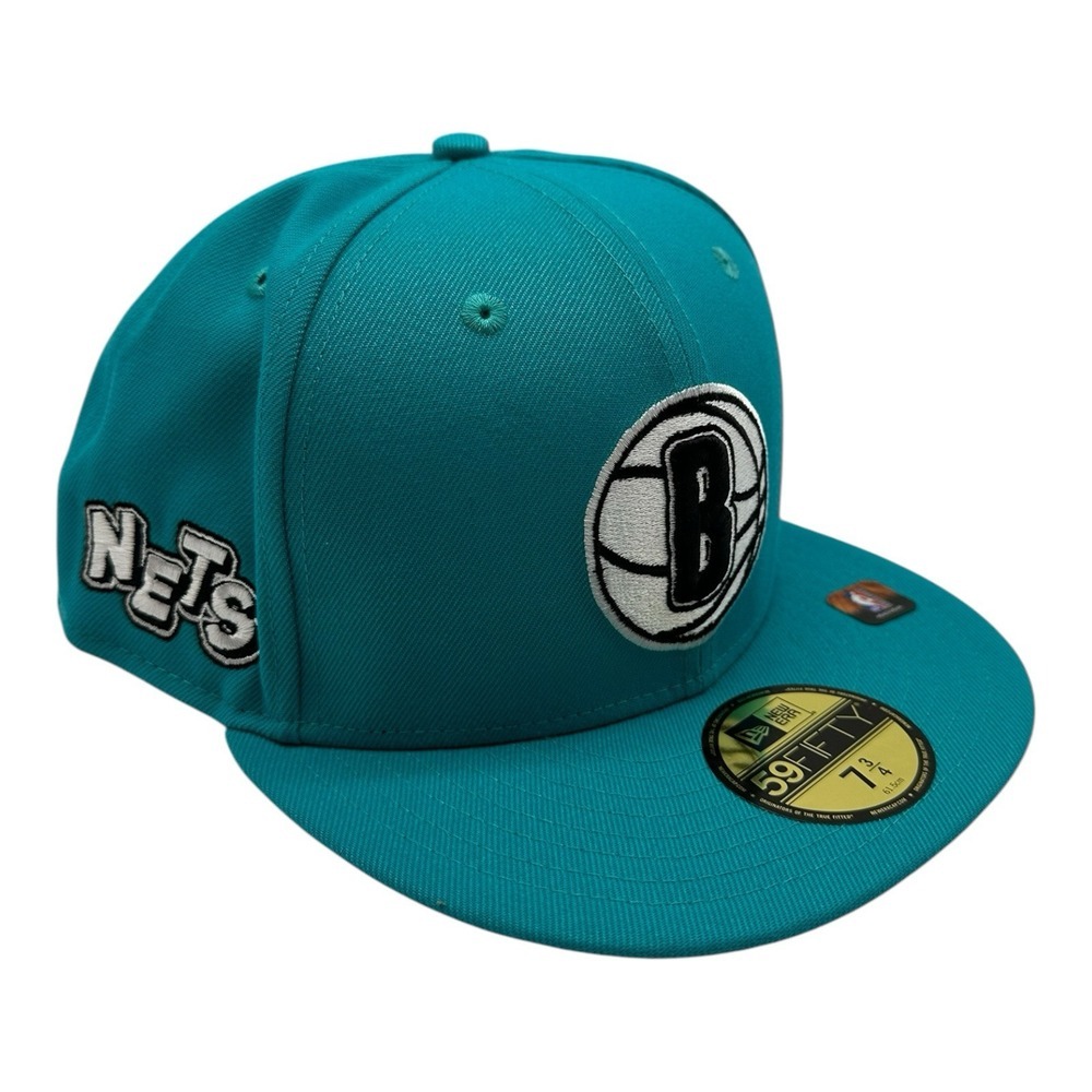 New Era 59Fifty‎ Brooklyn Nets Hat Cap 7 3/4 2023 City Edition NBA Basketball